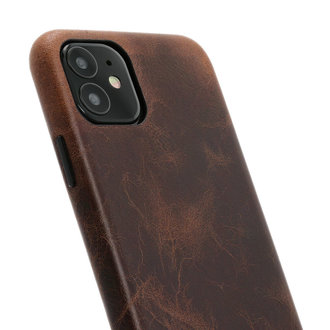 Minim Minim Backcover iPhone 12 Mini - Brown