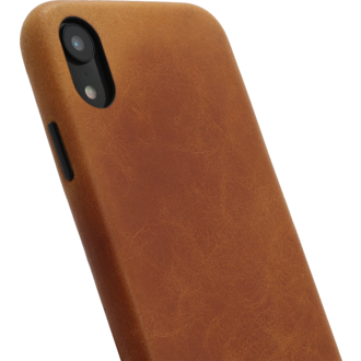 Minim Minim Backcover iPhone XR - Cognac