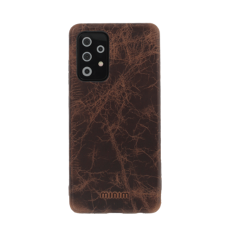 Minim Minim Backcover Galaxy A52 / A52(s) 5G - Brown
