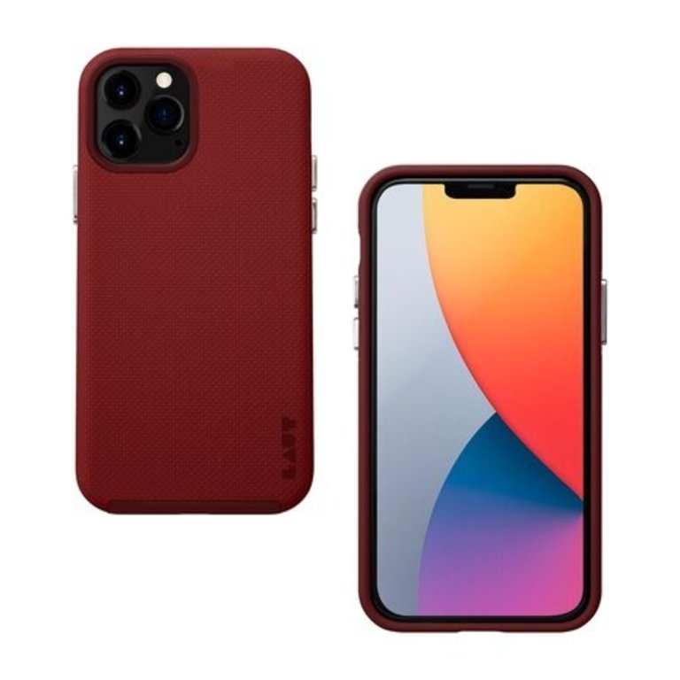 LAUT LAUT Shield iPhone 12 / 12 Pro - Crimson