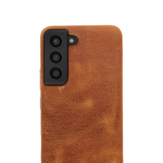 Minim Minim Backcover Galaxy S22 - Cognac