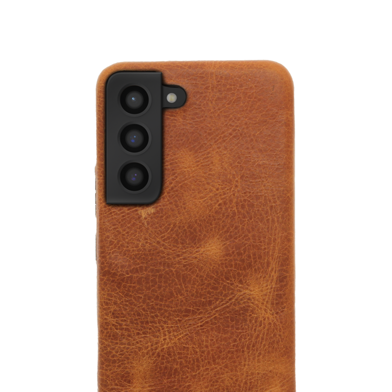 Minim Minim Backcover Galaxy S22 - Cognac