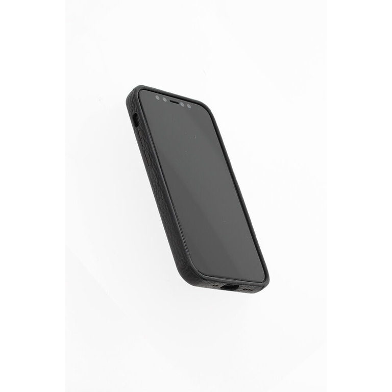 Minim Minim Backcover iPhone 12 / 12 Pro - Black