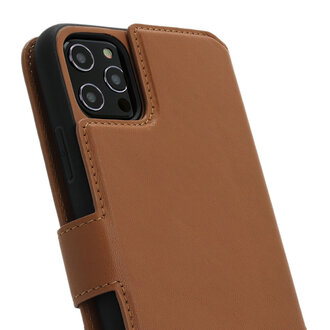 Minim Minim 2 in 1 Wallet Case iPhone 12 Pro Max - Light Brown