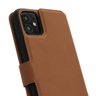 Minim Minim 2 in 1 Wallet Case iPhone 12 Mini - Light Brown