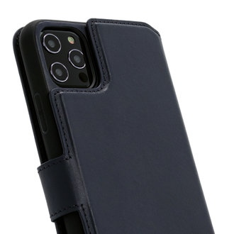 Minim Minim 2 in 1 Wallet Case iPhone 12 / 12 Pro - Dark Blue