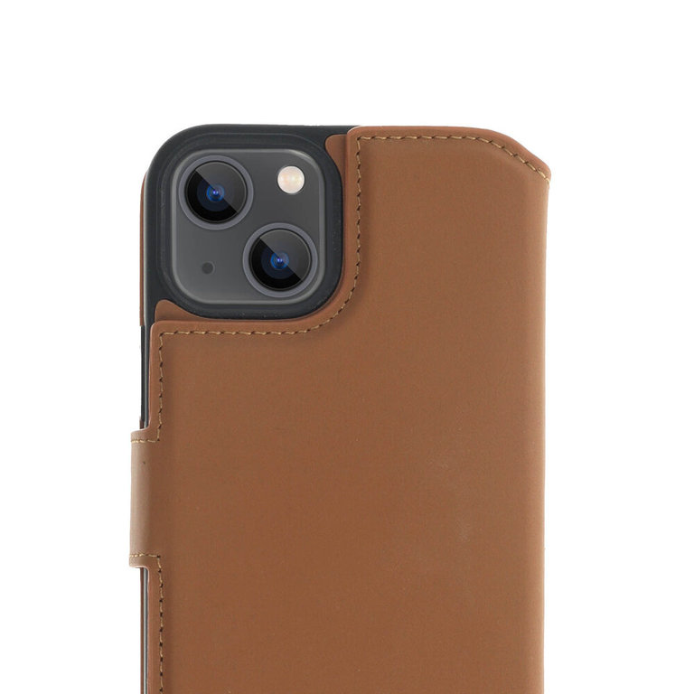 Minim Minim 2 in 1 Wallet Case iPhone 13 - Light Brown