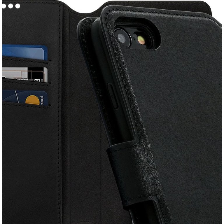 Minim Minim 2 in 1 Wallet Case iPhone 7/8/SE2020/SE2022 - Black