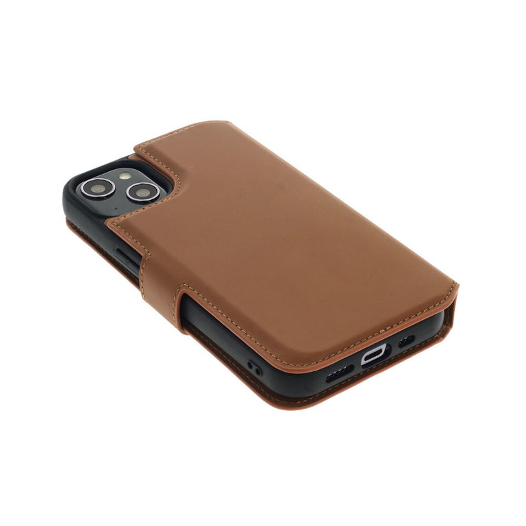 Minim Minim 2 in 1 Wallet Case iPhone 14 Plus - Light Brown