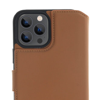 Minim Minim 2 in 1 Wallet Case iPhone 14 Pro - Light Brown