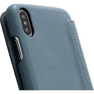 Minim Minim Book Case iPhone Xs Max - Light Blue