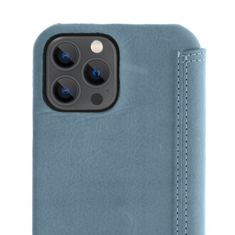 Minim Minim Book Case iPhone 13 Pro Max - Light Blue