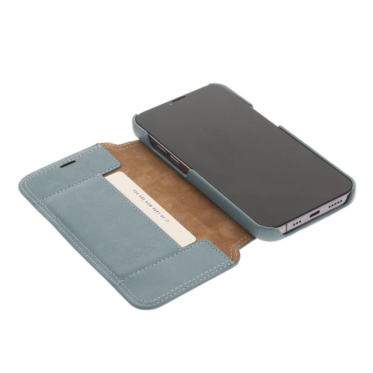 Minim Minim Book Case iPhone 14 - Light Blue