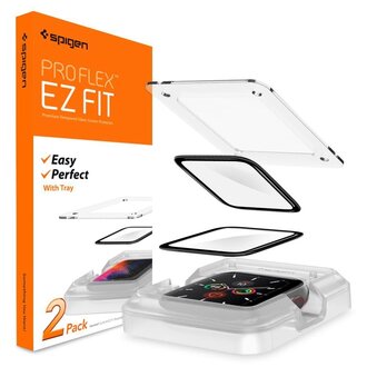 Spigen Spigen Proflex EZ FIT Apple Watch 4/5/6/SE 40mm Full Cover (2 Pack) AFL01219