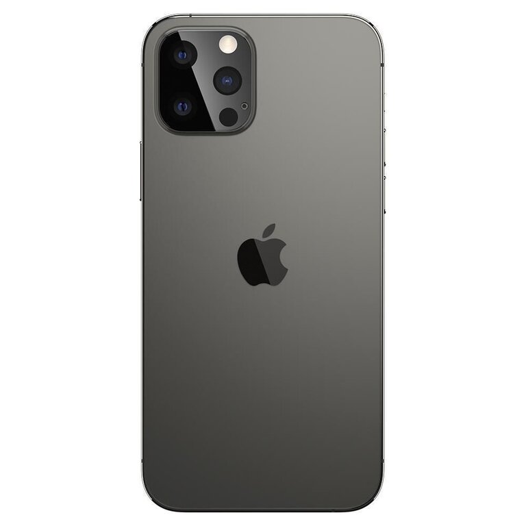 Spigen Spigen Camera Lens Glass Protector Apple iPhone 12 Mini (Black) - AGL01817  (2 pack)