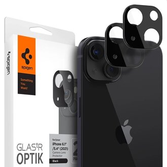 Spigen Spigen Camera Lens Glass Protector iPhone 13 / 13 Mini (Black) - AGL03395 (2 pack) Spigen Spigen Camera Lens Glass Protector iPhone 13 / 13 Mini (Black) - AGL03395 (2 pack)
