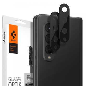 Spigen Spigen Camera Lens Glass Protector Samsung Galaxy Z Fold 3 (Black) - AGL03157
