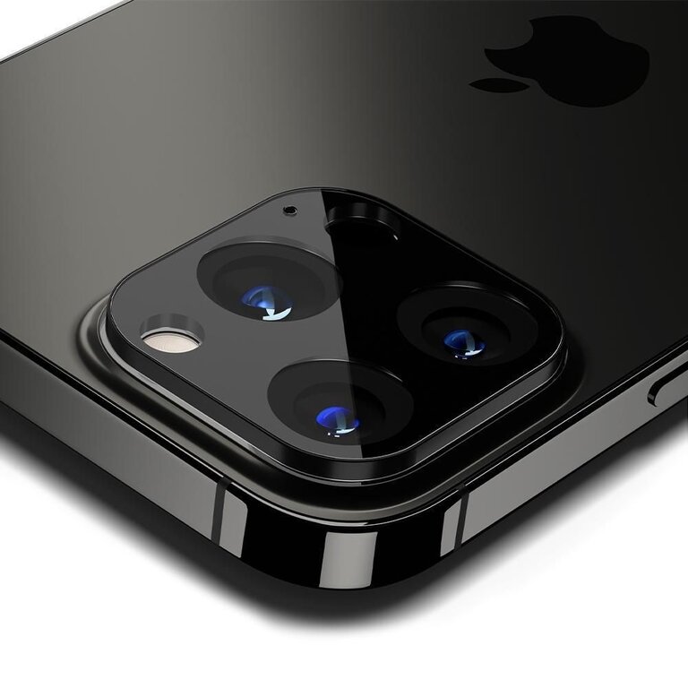Spigen Spigen Camera Lens Glass Protector iPhone 13 Pro / 13 Pro Max (Black) (2 pack)