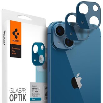 Spigen Spigen Camera Lens Glass Protector iPhone 13 / 13 Mini (Blue) - AGL04037 (2 pack) Spigen Spigen Camera Lens Glass Protector iPhone 13 / 13 Mini (Blue) - AGL04037 (2 pack)