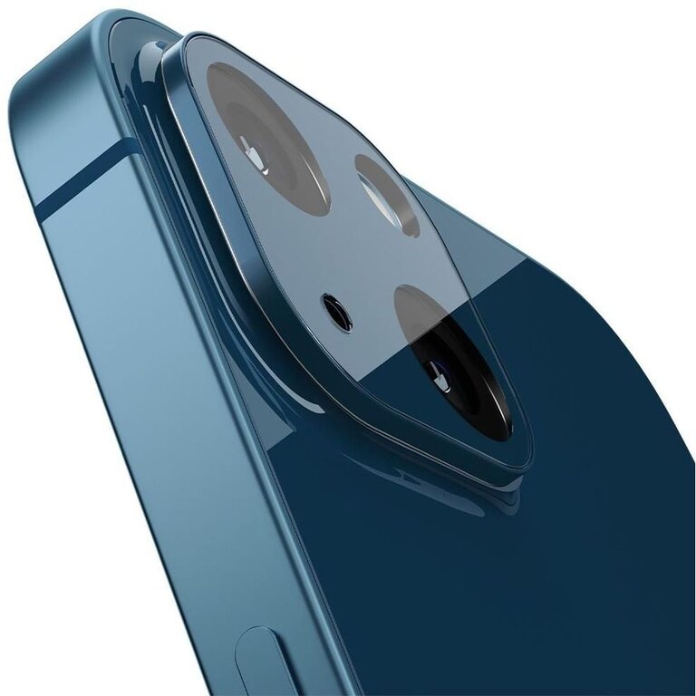 Spigen Spigen Camera Lens Glass Protector iPhone 13 / 13 Mini (Blue) - AGL04037 (2 pack)
