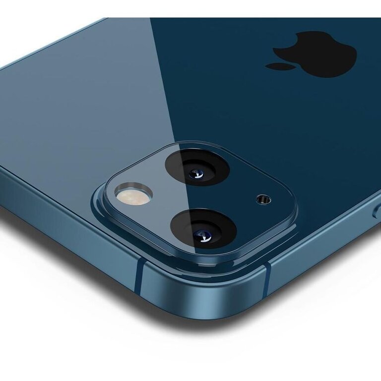 Spigen Spigen Camera Lens Glass Protector iPhone 13 / 13 Mini (Blue) - AGL04037 (2 pack)