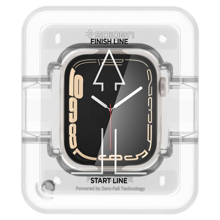 Spigen Spigen Proflex EZ FIT Apple Watch 7 / 8 41mm Full Cover (2 Pack) AFL04052