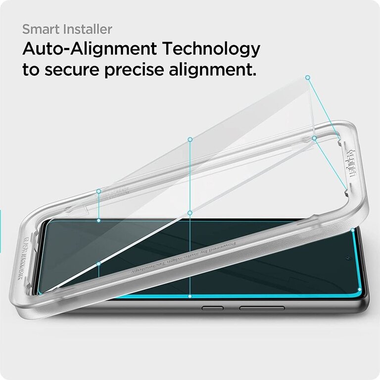 Spigen Spigen Galaxy A53 Glas tR AlignMaster Met Montage Frame 2-pack AGL04306