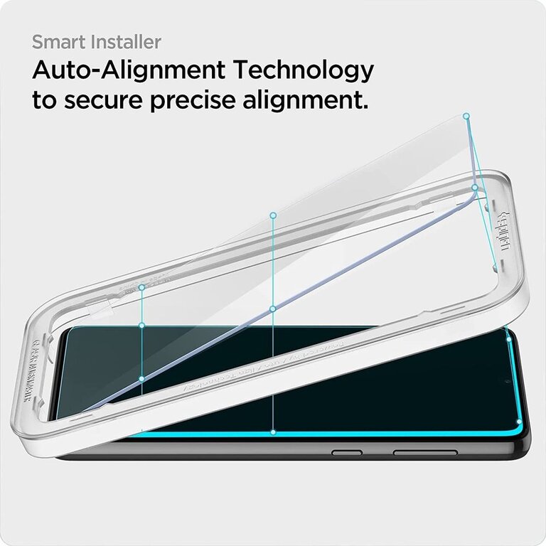 Spigen Spigen Galaxy A33 Glas tR AlignMaster Met Montage Frame 2-pack AGL04296