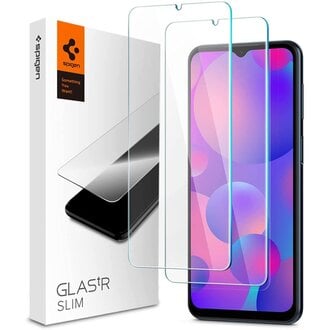 Spigen Spigen Glas tR Slim Samsung Galaxy M23 5G / M33 5G Tempered Glass - AGL04308 - 2 Pack