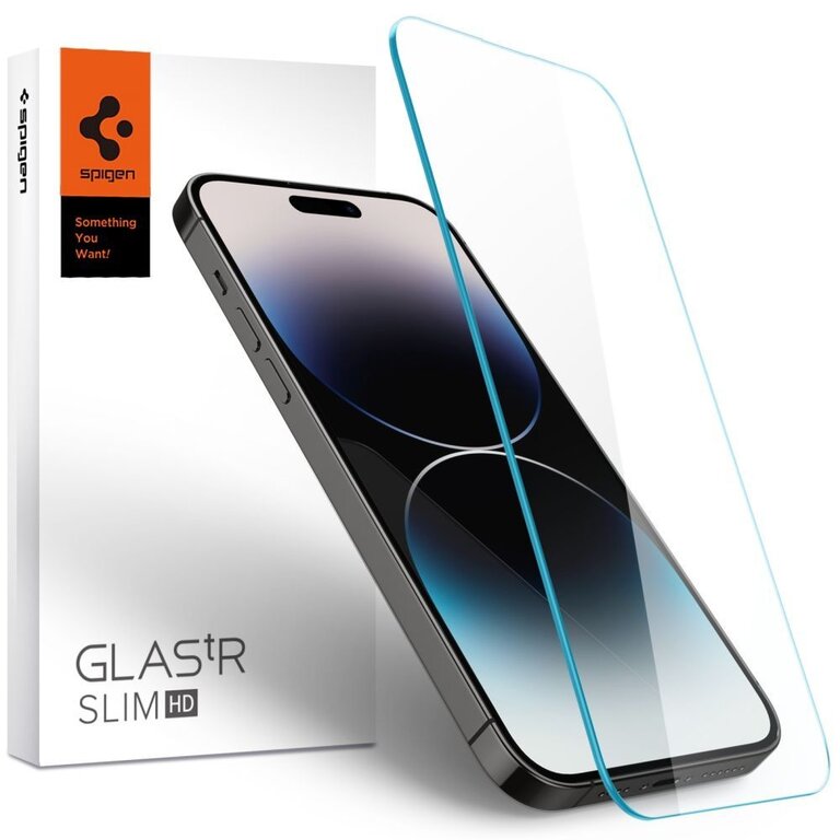 Spigen Spigen Glas tR Slim Apple iPhone 14 Pro Tempered Glass - AGL05222