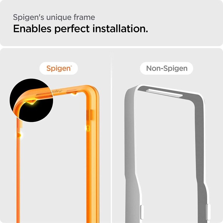 Spigen Spigen Apple iPhone 14 Pro Max AlignMaster Full Cover Glass (2 Pack) - AGL05204