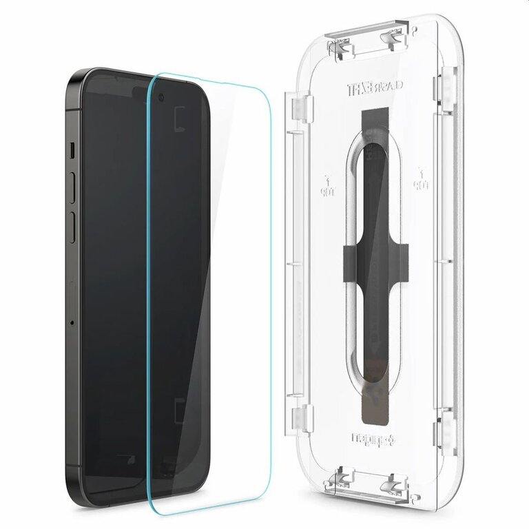 Spigen Spigen Glass Apple iPhone 14 Pro Max Met Montage Frame EZ FIT - 2 Pack AGL05202