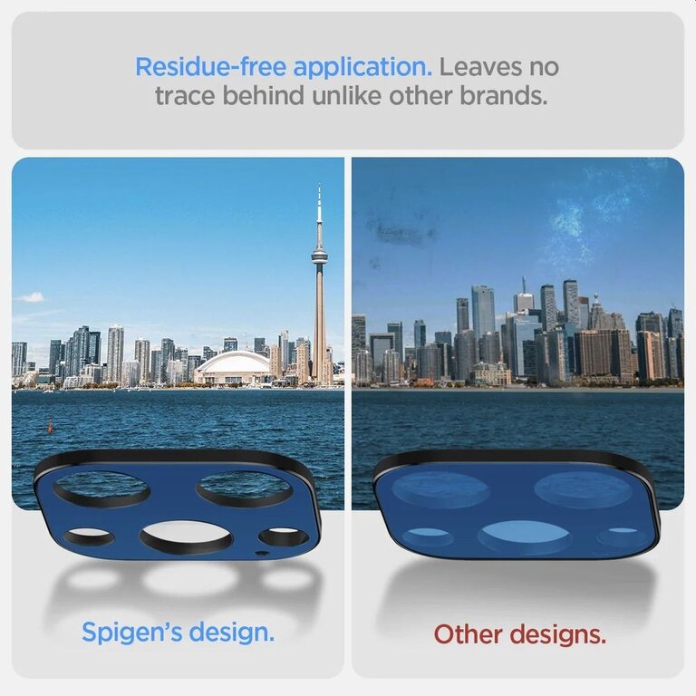 Spigen Spigen Camera Lens Glass Protector iPhone 14 Pro / 14 Pro (Black) - AGL05273 (2 pack)