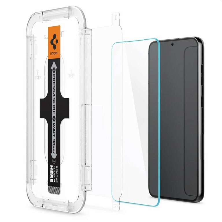 Spigen Spigen Glass Samsung Galaxy S23+ Met Montage Frame EZ FIT - 2 Pack AGL05952