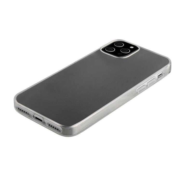 Promiz Promiz Soft Case iPhone 12 / 12 Pro - Clear