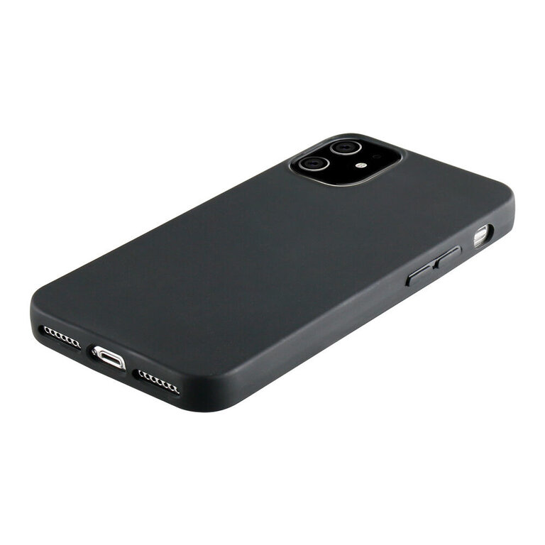 Promiz Promiz Soft Case iPhone 12 mini - Matt Black