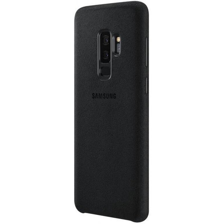 Samsung Samsung Galaxy S9 Plus Alcantara Cover - Black