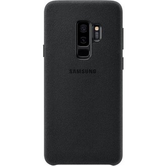 Samsung Samsung Galaxy S9 Plus Alcantara Cover - Black Samsung Samsung Galaxy S9 Plus Alcantara Cover - Black