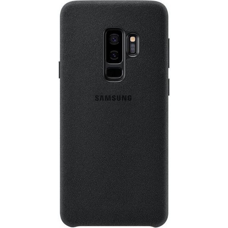 Samsung Samsung Galaxy S9 Plus Alcantara Cover - Black