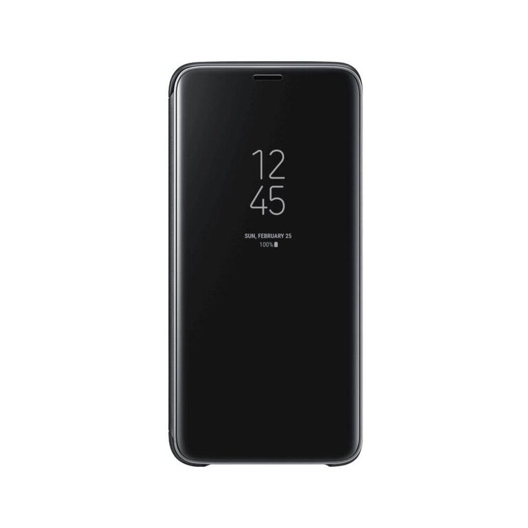 Samsung Samsung Galaxy S9 Clear View Standing Cover - Zwart
