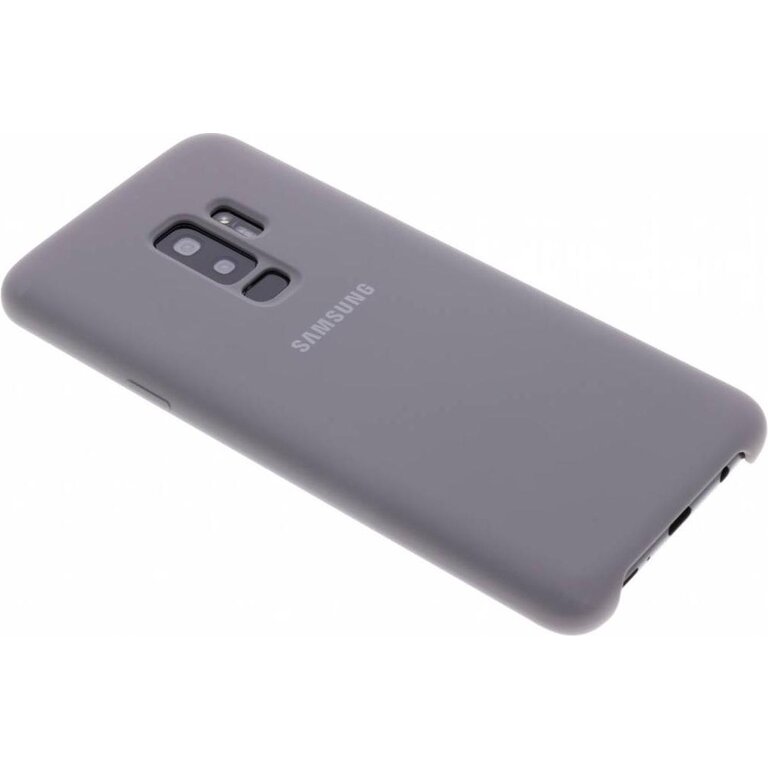 Samsung Samsung Galaxy S9 Plus Siliconen Cover - Grijs