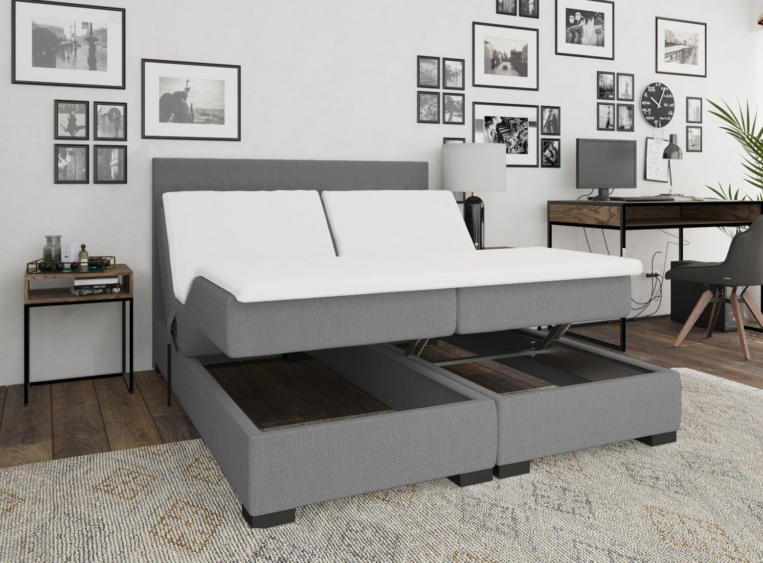 Elektrische Boxspring Tokyo