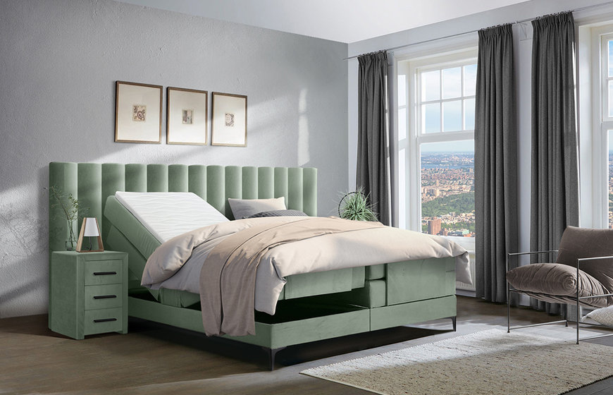 Elektrische Boxspring Bronx