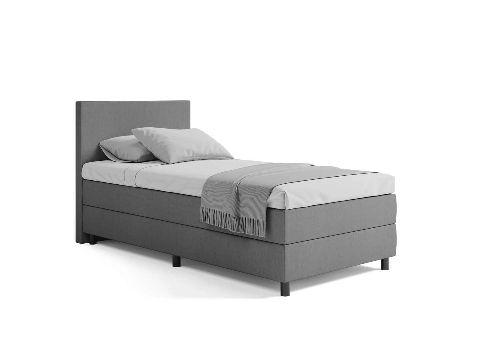 Boxspring 1-persoons pocketvering