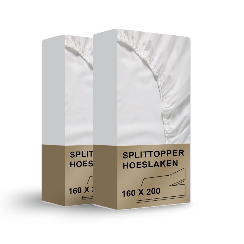 Splittopper hoeslaken