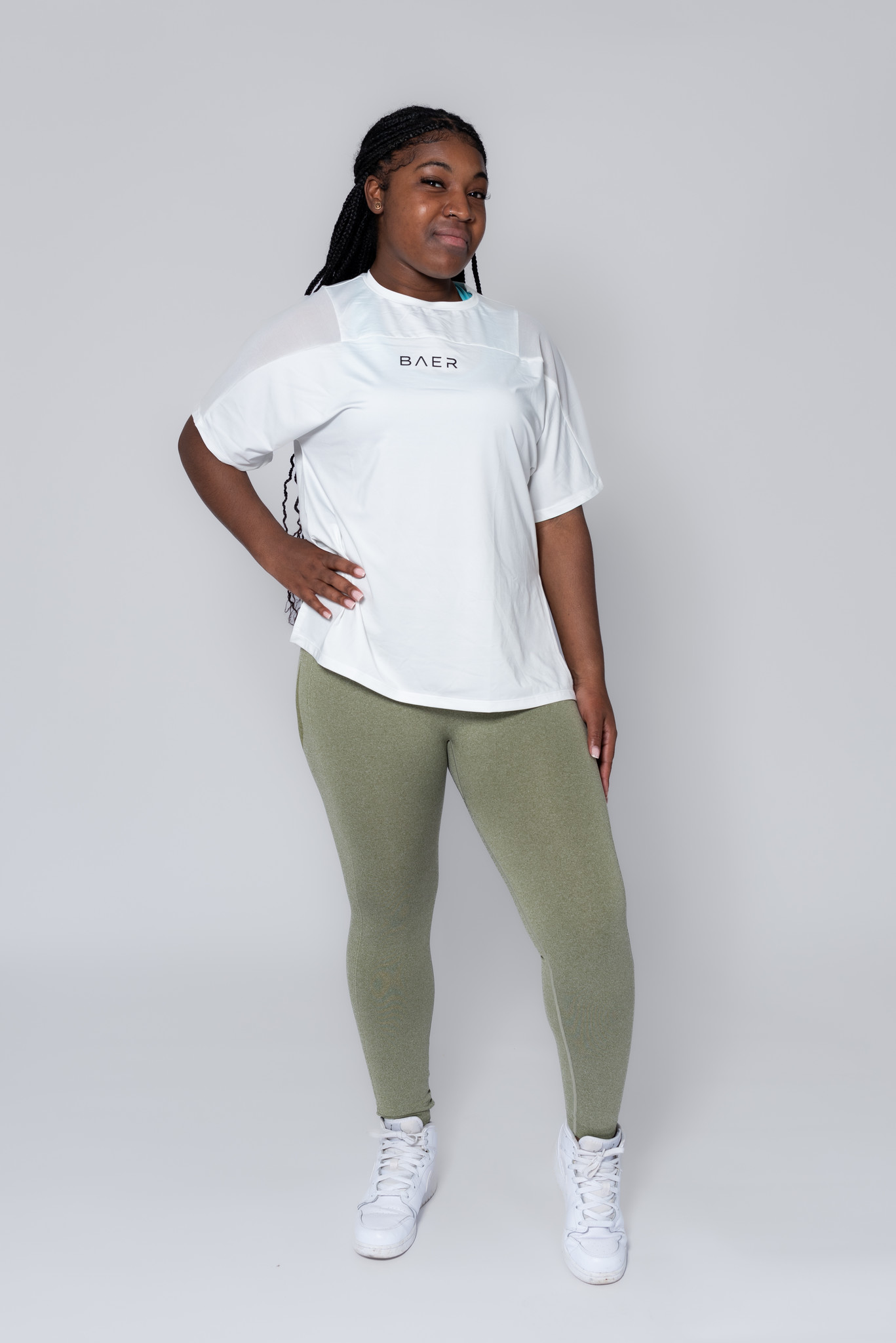 Oversized T-Shirt And Leggings Set