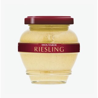 Domaine des terres rouges Mosterd met Riesling wijn