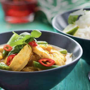 De Kruidenshop Thaise groene curry kruidenmix voor wok en kokosmelk