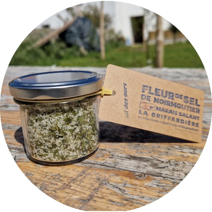 De Kruidenshop Atlantisch Zeezout met Wilde Knoflook – Pure smaak uit de natuur