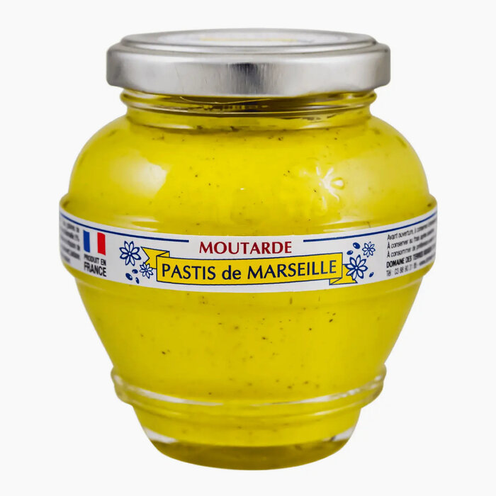 Domaine des terres rouges Mosterd met Pastis de Marseille – Franse finesse & kruidige smaak